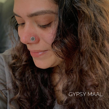 Antique Flower Nose Pin